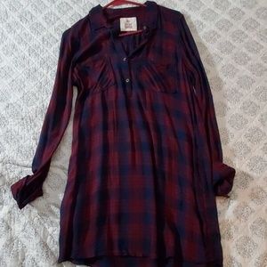 SO Flannel Dress
